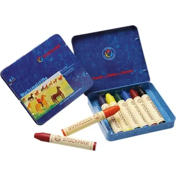 Pastelka Voskové PASTELKY, sada 8ks, standardní barvy