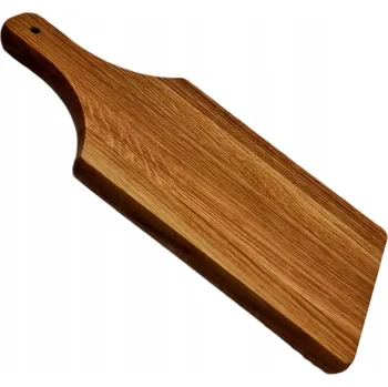 Kuchyňské prkénko Krájecí deska dřevěná dubová krásná 12x30x2cm snídaňová