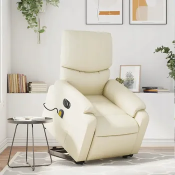 Křeslo Houpací křeslo VidaXL béžové