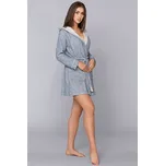 Dámský župan Leptir 125 - krátký Modrá XL