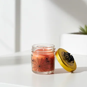 vonný vosk SCHMINKA Sójová svíčka Mini - Halloween - Dýňový koláč