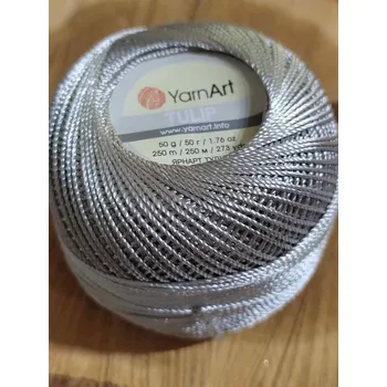 Příze Příze háčkovací Tulip 50 g barva šedá světlá