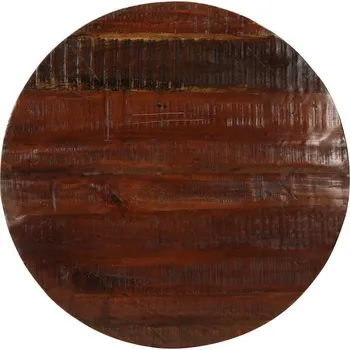 Psací stůl OMAXI Stolní deska Ø 80 x 3,8 cm kulatá masivní recyklované dřevo 087705