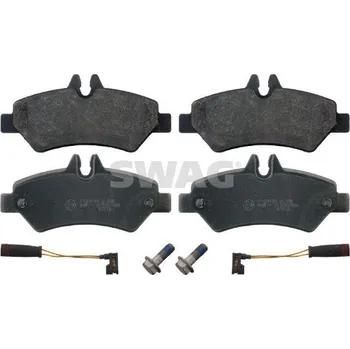 Brzdová destička Sada brzdových destiček, kotoučová brzda SWAG 10 91 6708