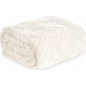 Prostěradlo Deka Eurofirany polyester 200 cm x 220 cm béžová