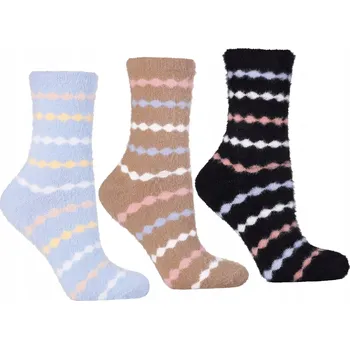 Dámské ponožky 3x Dámské dlouhé Ponožky Ponožky teplé MORAJ 35-38