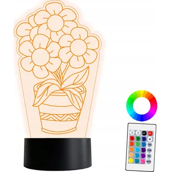 IP kamera Noční lampa Diamond3DLamp vícebarevná