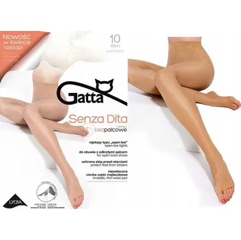 Podprsenka Punčocháče hladké Gatta Senza Dita 10den zlaté Golden velikost 2