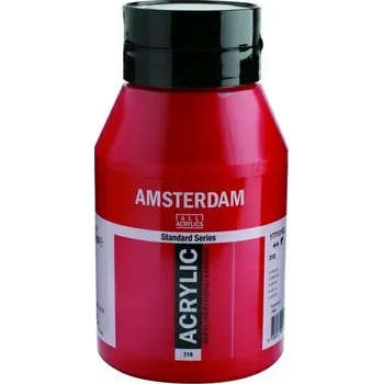 Speciální výtvarná barva Akrylové barvy Amsterdam červená 1 ks 1000 ml