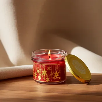 vonný vosk SCHMINKA Vonná sójová svíčka - Vánoční čas