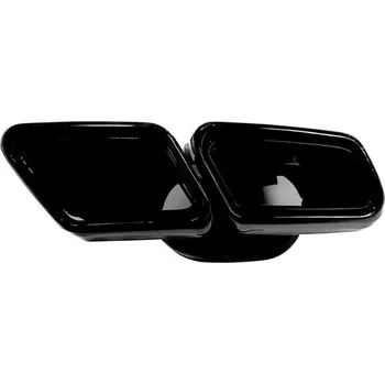 Koncovka výfuku Černé koncovky výfuku MERCEDES S-Class (W222) E-Class (W212) Sedan (S212) T-Model CLS (C218) Pre-Facelift 2013-2017