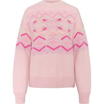 Dámský svetr Dámský svetr Kari Traa RACHEL SWEATER - světle růžová XS