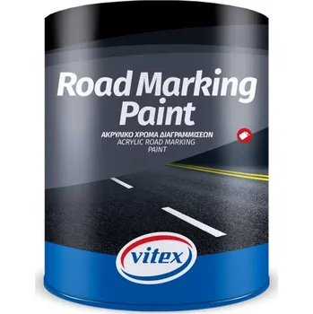 Speciální výtvarná barva VITEX Road marking acrylic barva na cesty Žlutá 25KG