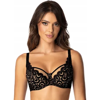 Podprsenka Podprsenka RÓŻA Saraja s částečnou výztuhou, ČERNÁ, vel. 75B