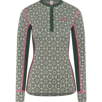 Dámské funkční tričko Kari Traa ROSE LS - khaki XS