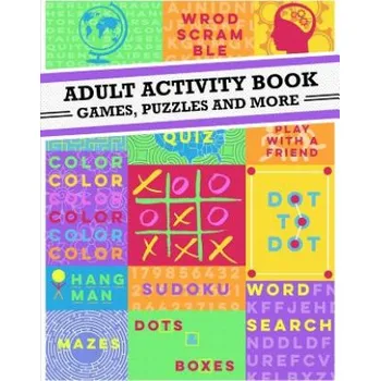 Cizojazyčná kniha Adult Activity Book: An Adult Activity Book Featuring Coloring, Sudoku, Word Search And Dot-To-Dot (Adult Activity Book)(Brožovaná)