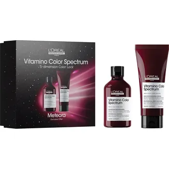 Kosmetická sada L'Oréal Professionnel Vitamino Color Spectrum Meteora šampon + kondicionér dárková sada