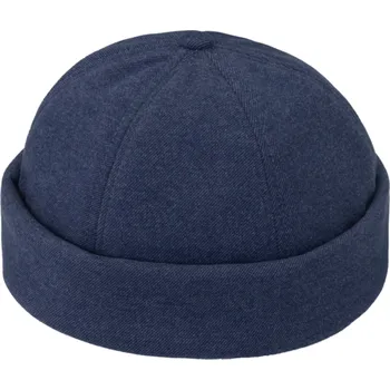 Čepice Fiebig - Headwear since 1903 Pánská zimní modrá čepice Docker Velikost: Unisize (S-XL)