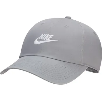Kšiltovka Kšiltovka Nike U NK CLUB CAP U CB FUT WSH L šedá FB5368-073 - M/L | UK 11,5 | US 12,5