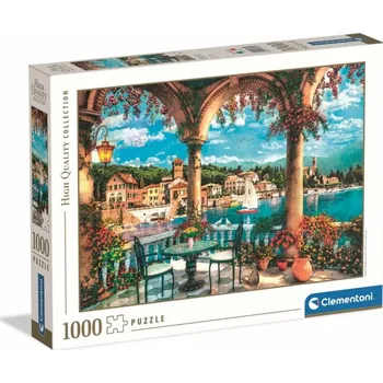 Puzzle Clementoni 39880 Puzzle Balkón u jezera Como 1000 dílků