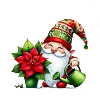 Vánoční dekorace Nažehlovací obrázek - vánoční skřítek III (9,0 x 8,2 cm)