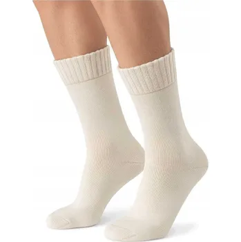 Pánské ponožky Ponožky Steven Ponožky 100% bavlna 199 ecru bílá velikost 44-46