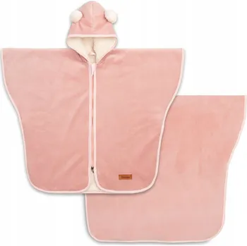 Zavinovačka TEPLÉ PONČO DO AUTA ZAVINOVAČKA POLAR PRO DÍTĚ DO AUTOSEDAČKY