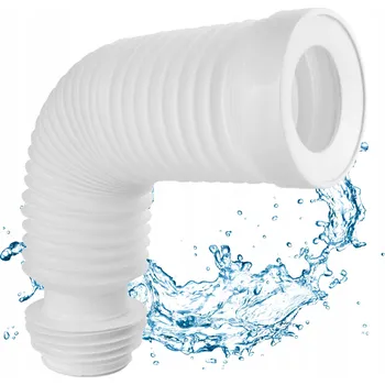 Vodovodní potrubí TRUBKA WC TRUBKA ELASTICKÁ 110 mm PLASTOVÁ