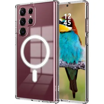 Pouzdro na mobilní telefon Zadní Kryt MBM pro Samsung Galaxy S22 Ultra bezbarvý