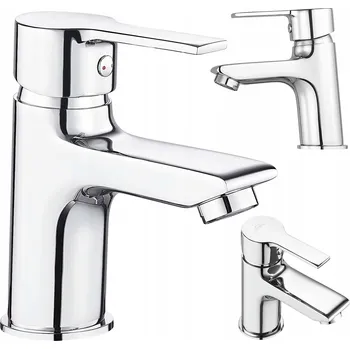 Vodovodní baterie Umyvadlová Baterie Stojánková Jednopáková Chromová Invena BRALOS