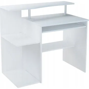 Psací stůl Obdélníkový psací stůl Matkam 100,1 x 58 x 91 cm bílý