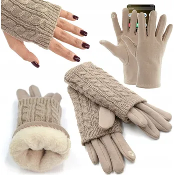 Podprsenka Dámské pětiprsté polyester rukavice Pako Jeans velikost M