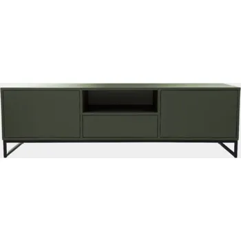Televizní stolek Stolar TV stolek GENUA Zvolte dekor: lahvově zelená