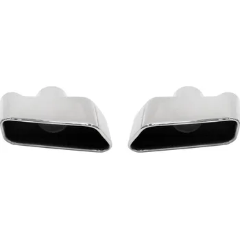 Koncovka výfuku Koncovka výfuku 180x80mm vstup 60mm BMW 525 Leštěná