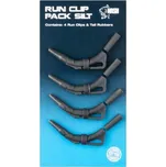 Nash Run Clip Pack 4 ks černé