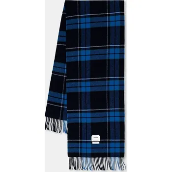 Šála Vlněná šála Ader Error MUFFLER pánská, modrá barva, vzorovaná, BN01FWAC0401BK, ONE SIZE, 55X