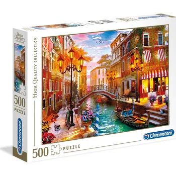 Puzzle Clementoni 35063 Sunset over Venice - 500 pcs - High Quality Collection