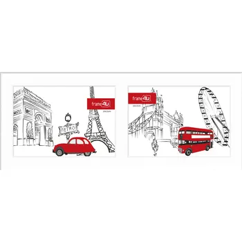 Digitální fotorámeček Styler, Foto rámečky Japan 15 x 37 cm bílé - Formadore