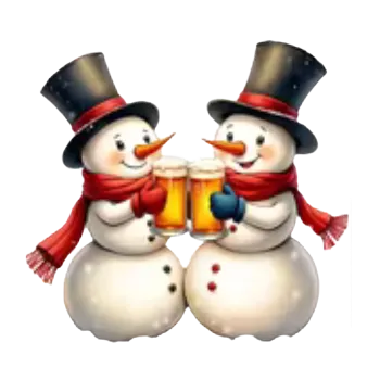 Vánoční dekorace Nažehlovací obrázek - vánoční sněhulák VIII (9,0x8,5 cm)