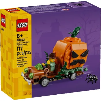 LEGO 40822 Pick-up s halloweenskými dýněmi Stavebnice LEGO LEGO 40822 Pick-up s halloweenskými dýněmi
