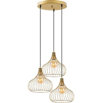 Závěsný lustr Teldamla zlatý