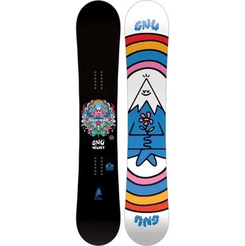 Snowboard SNOWBOARD GNU VELVET WMS - černá - 153 + při osobním odběru 13 870 Kč