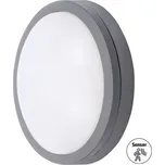 Solight LED venkovní osvětlení se senzorem Siena, šedé, 20W, 1500lm, 4000K, IP54, 23cm