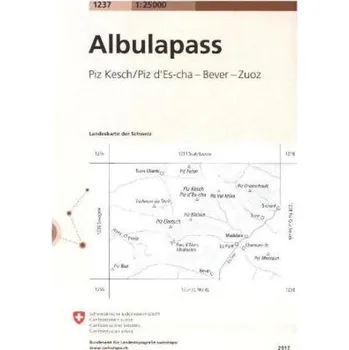 Landeskarte der Schweiz Albulapass