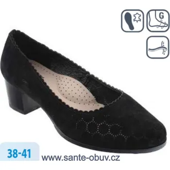 Dámská zdravotní obuv SANTÉ CC/5624601 BLACK vych. obuv vel.37-41, --- - 39