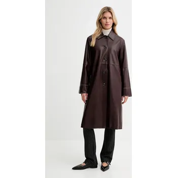 Dámský kabát Kabát PS Paul Smith W2R.284C.T31350 hnědá 89X, vel. S