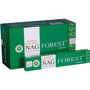 Vonná tyčinka Vijayshree Vonné Tyčinky Golden Nag Forest, 15 g