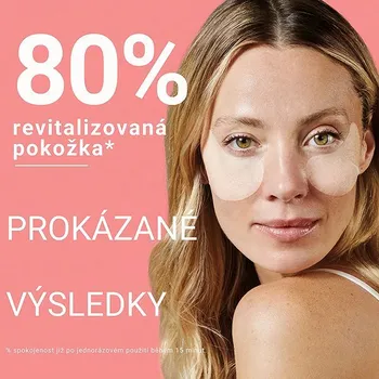 Pleťová maska IROHA NATURE Náplasti na oči s vitamínem C proti únavě