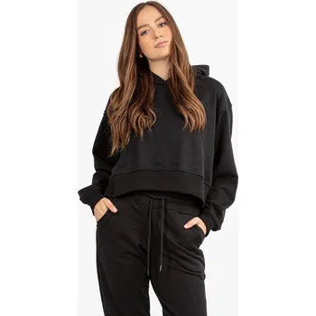Dámská mikina Mikina DK-K-B25 dámská sportovní styl Barva: Černá, Velikost: XS