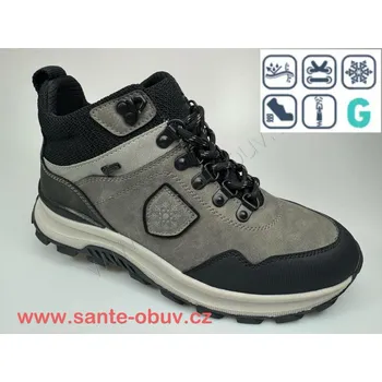 Dámská zdravotní obuv SANTÉ RL/24802 GREY vych. obuv vel.36-44, šedá - 43